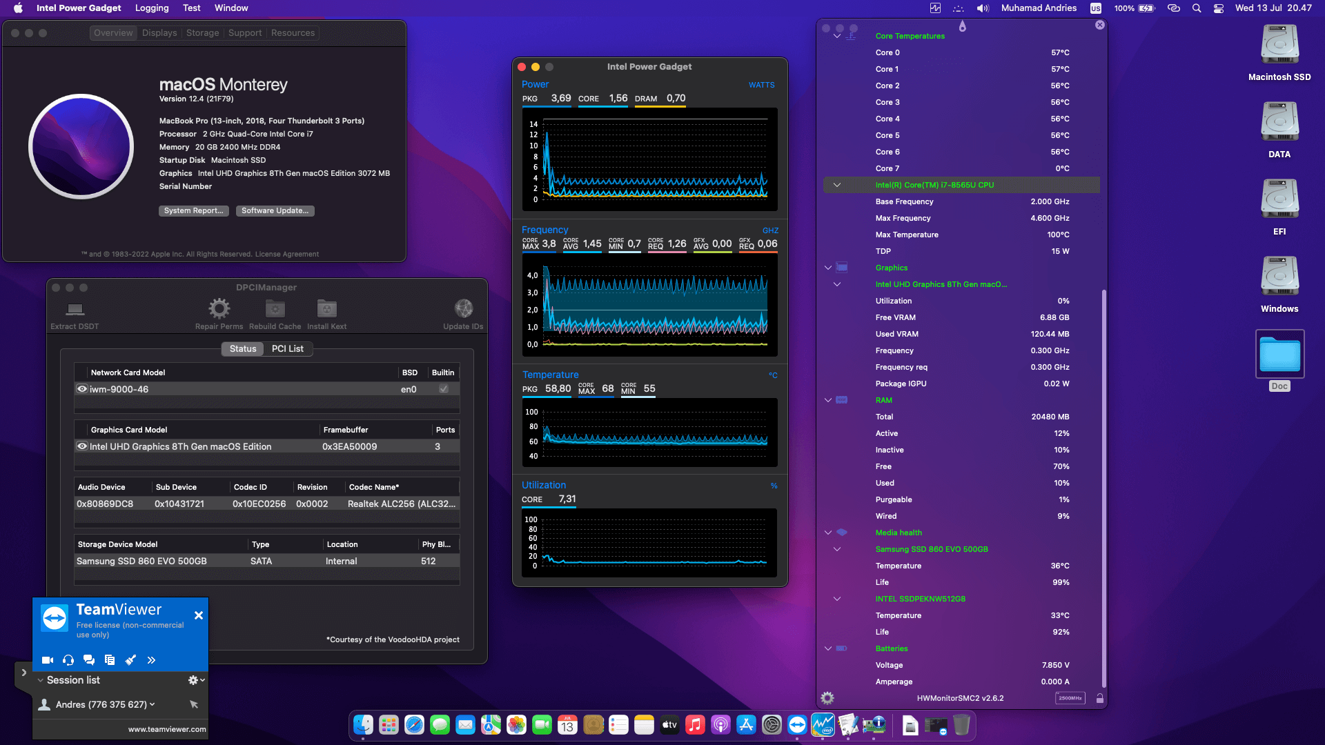 Asus VivoBook A412F [WhiskeyLake   Intel UHD 620 + I2C]   OpenCore 1